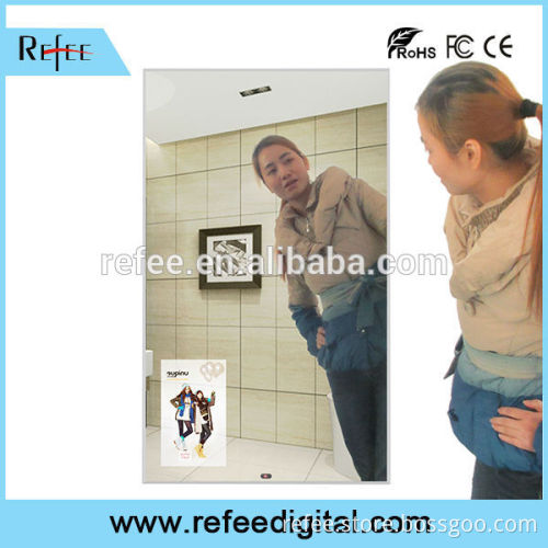 55 Inch Motion Sensor LCD/LED AD Player Magic Mirror